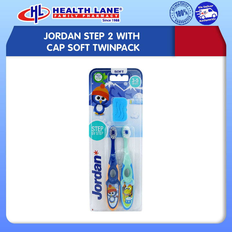 JORDAN STEP 2 DENGAN CAP SOFT TWINPACK